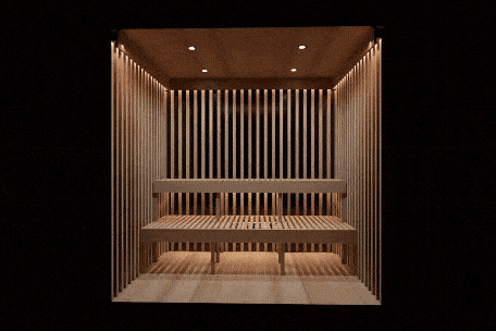 SaunaCloud 3D sauna orbit